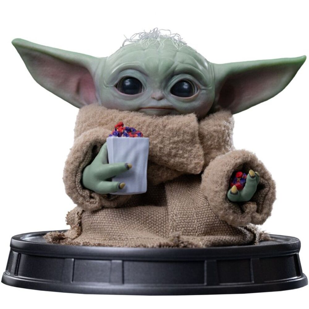 The Mandolorian and Grogu - 1/4 Scale Statue - Grogu Popcorn Time COLLECTIBLES